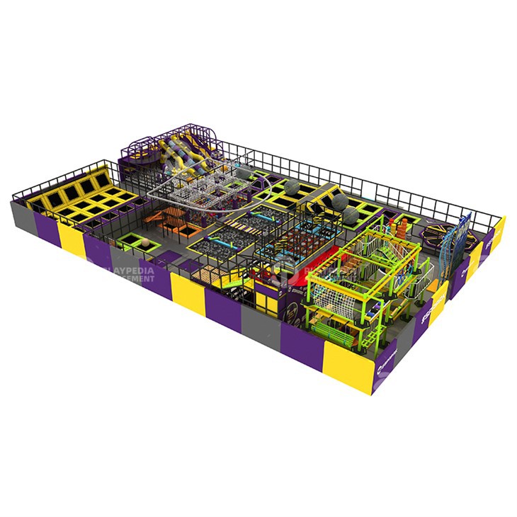 Indoor Trampoline Park-3