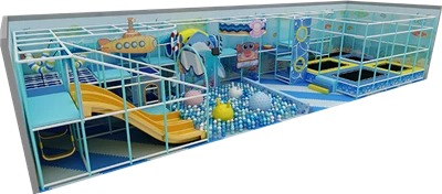 Mély-tengeri felfedezés-témájú mini vidámpark